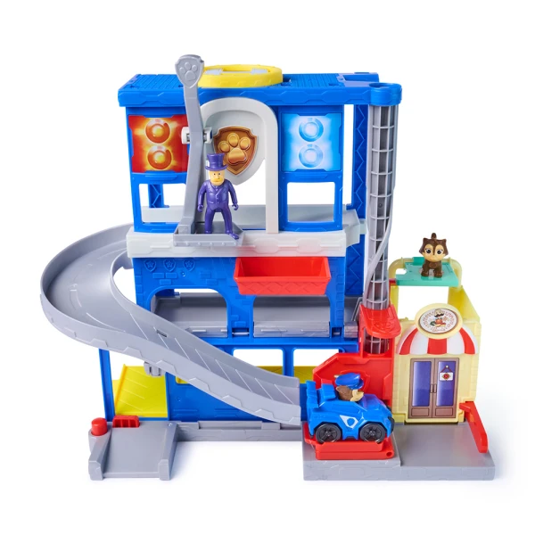 PAW PATROL SEARCH & RESCUE PLAYSET POLICE STATION PUP SQUAD