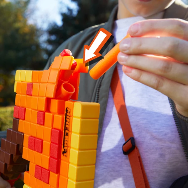 NERF MINECRAFT FIREBRAND