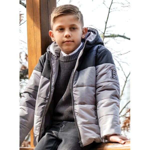 ENERGIERS JACKET BOY DARK GREY