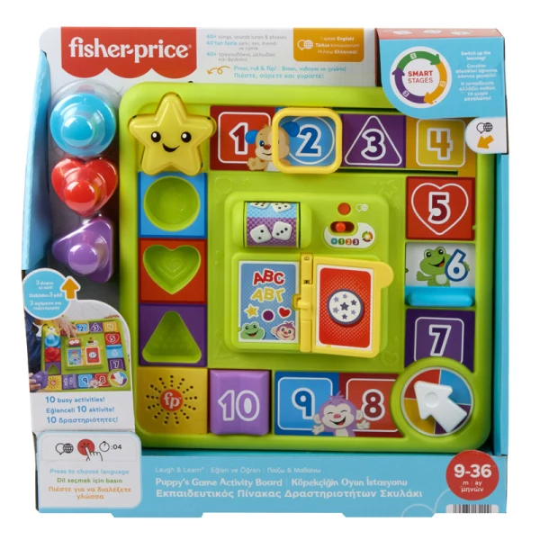 FISHER PRICE ΕΚΠΑΙΔΕΥΤΙΚΟ ΕΠΙΤΡΑΠΕΖΙΟ - ΣΚΥΛΑΚΙ