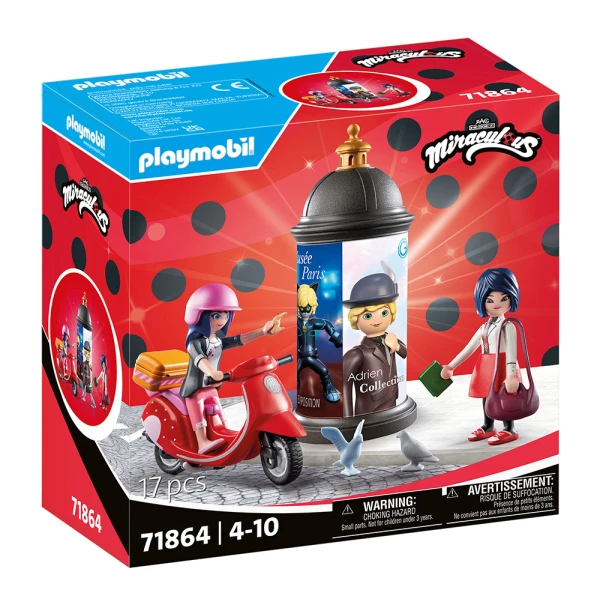 PLAYMOBIL MIRACULOUS ΒΟΛΤΑ ΜΕ ΣΚΟΥΤΕΡ ΣΤΟ ΠΑΡΙΣΙ