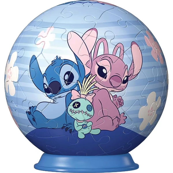 RAVENSBURGER 3D ΠΑΖΛ 54 τεμ. STITCH - 3 ΣΧΕΔΙΑ
