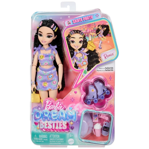 BARBIE DREAM BESTIES ROLLER SKATE - ΚΟΥΚΛΑ RENEE