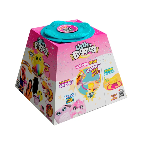 LITTLE BIGGIES FANTASY PLUSH BALL 22 cm  - PINK UNICORN