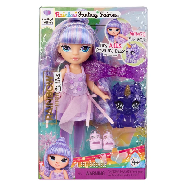 RAINBOW HIGH LITTLES FANTASY FAIRIES ΚΟΥΚΛΑ AMETHYST WILLOW