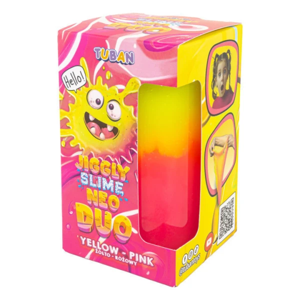 TUBAN JIGGLY SLIME NEO DUO YELLOW/PINK
