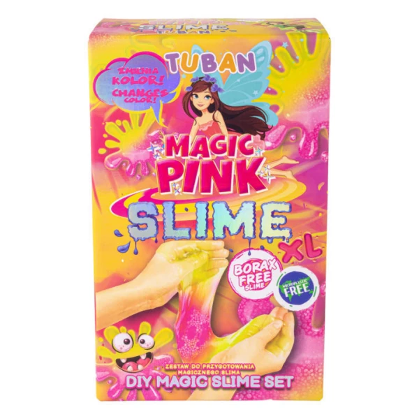 TUBAN DIY SLIME MAGIC PINK XL