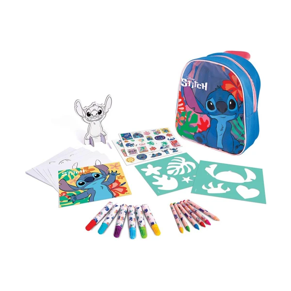 DRAWING SET IN BACKPACK STITCH FOR AGES 3+