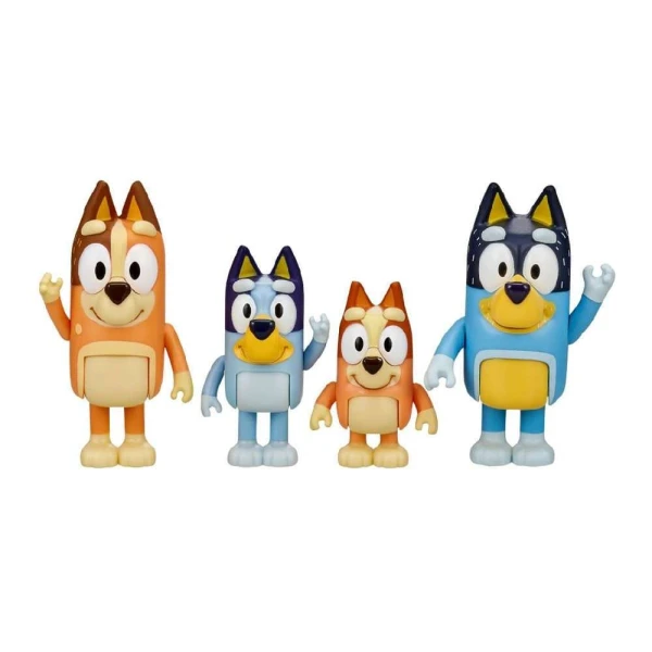 BLUEY ΣΕΤ 4 ΦΙΓΟΥΡΕΣ ΟΙΚΟΓΕΝΕΙΑ