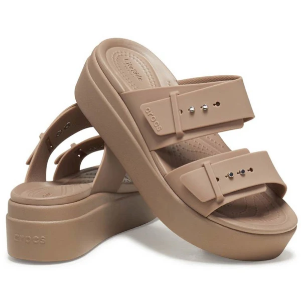 CROCS BROOKLYN BUCKLE LOWWDG LATTE