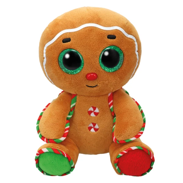 TY BEANIE BOOS FLUFFY 15 cm GINGERBREAD