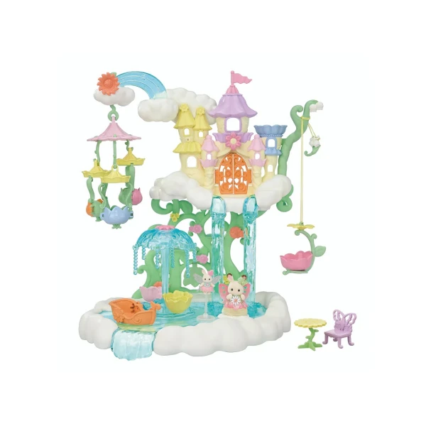 THE SYLVANIAN FAMILIES SKYTOP FAIRY CASTLE