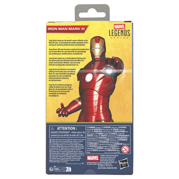 MARVEL LEGENDS SERIES ΦΙΓΟΥΡΑ IRON MAN MARK III