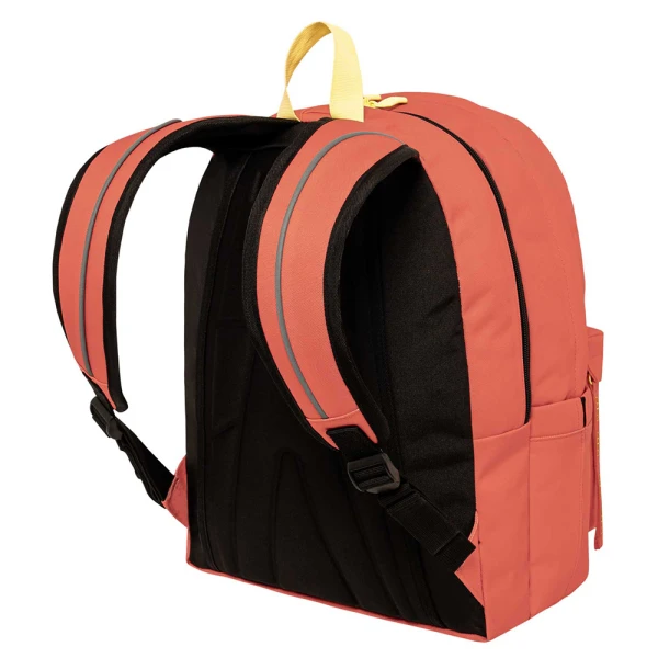 POLO 2025 BACKPACK ORIGINAL DOUBLE SCARF - CORAL / YELLOW