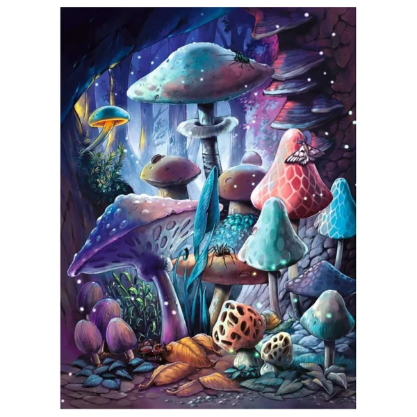 RAVENSBURGER PUZZLE 500 pcs MUSHROOM STARLINE