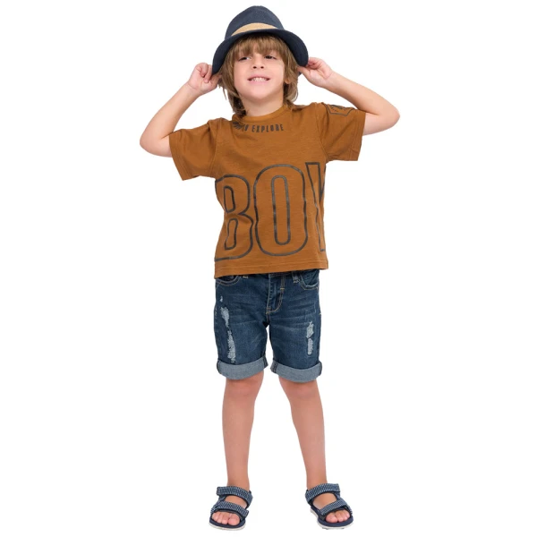 ENERGIERS BEBE BOY BLOUSE HONEY