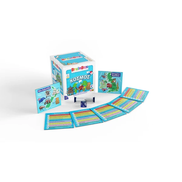 BRAINBOX BOARD GAME THE WORLD