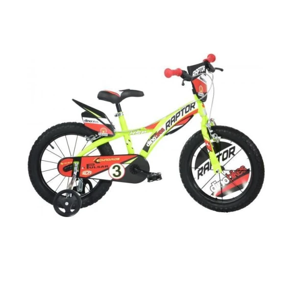 DINO BIKES ΠΟΔΗΛΑΤΟ 16\'\' RAPTOR ΠΡΑΣΙΝΟ