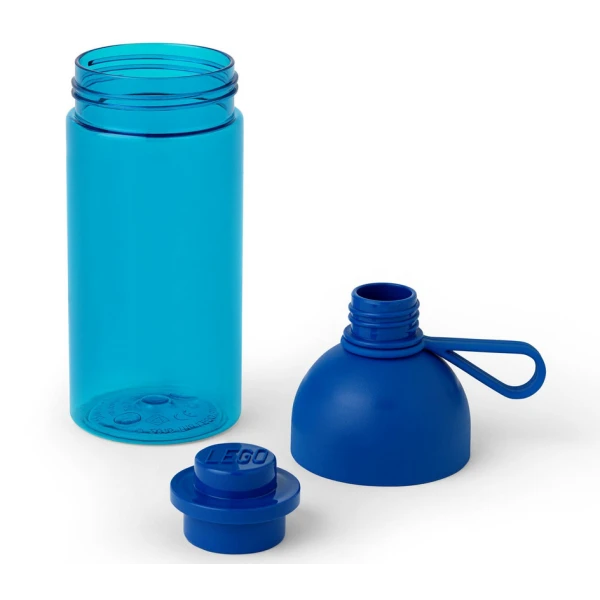 LEGO ΜΠΟΥΚΑΛΙ ΕΝΥΔΑΤΩΣΗΣ 500ml LEGO 043 TRANSPARENT BLUE