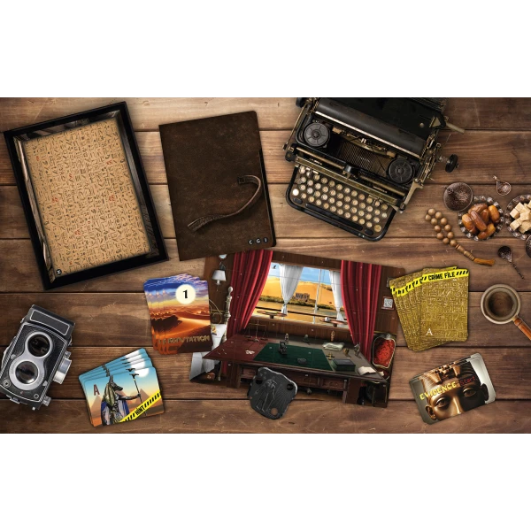 AS GAMES BOARD GAME CRIME SCENE LUXOR 1932 FOR AGES 18+ AND 1+ PLAYERS