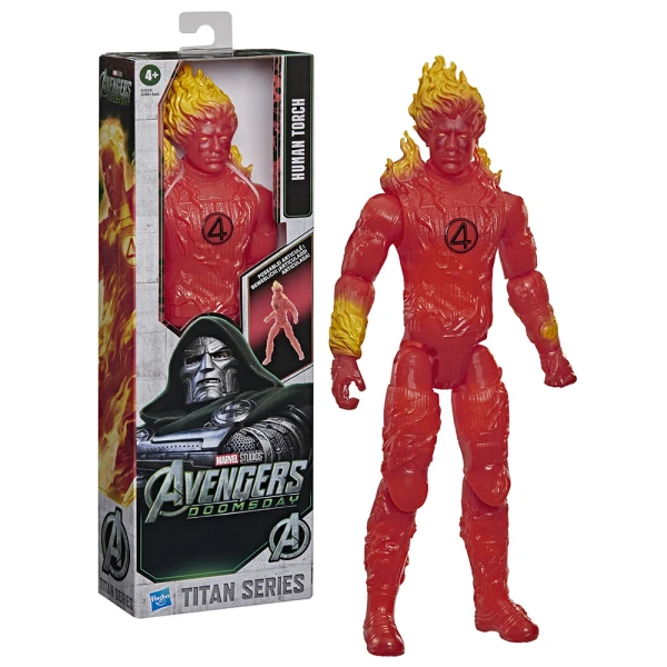MARVEL MV5 TITAN HERO SERIES ΦΙΓΟΥΡΑ HUMAN TORCH