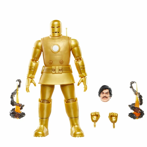 MARVEL LEGENDS RETRO IRON MAN ΣΥΛΛΕΚΤΙΚΗ ΦΙΓΟΥΡΑ 15 εκ. - IRON MAN (MODEL 1 GOLD)