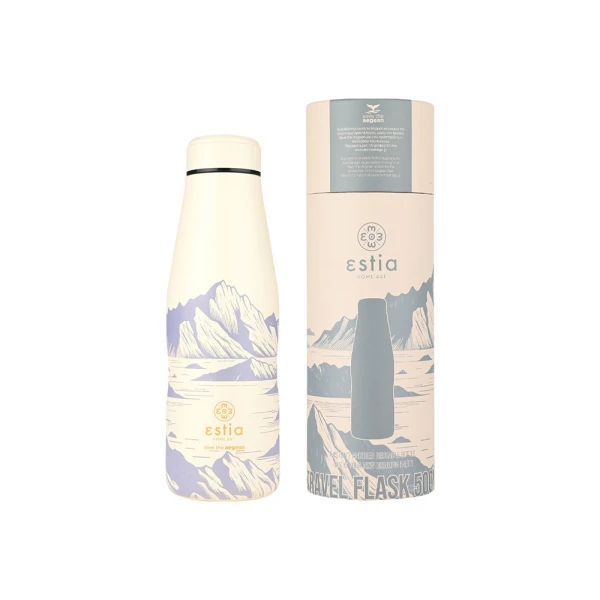 ESTIA HOME ART ΘΕΡΜΟΣ TRAVEL FLASK 500ml - ALPINE ESSENCE