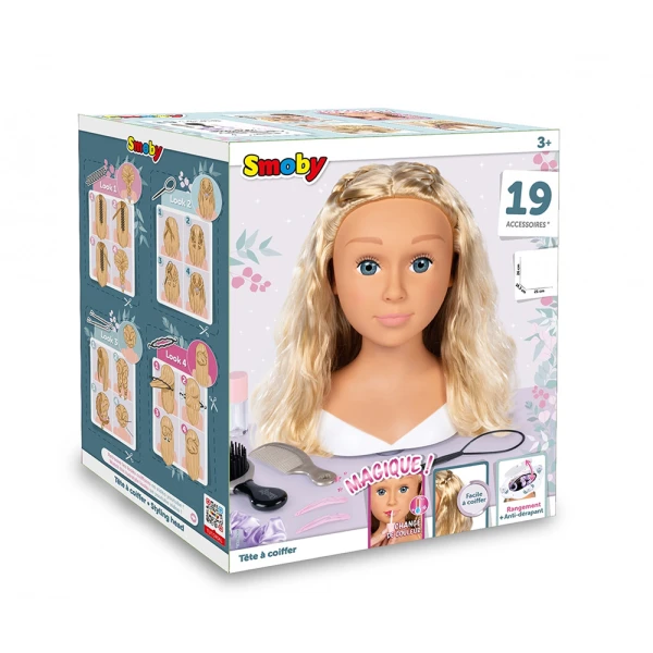 SMOBY MY BEAUTY BLONDE STYLING HEAD