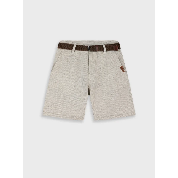 ENERGIERS BERMUDA SHORTS BOY ΒΕΒΕ CHOCOLATE