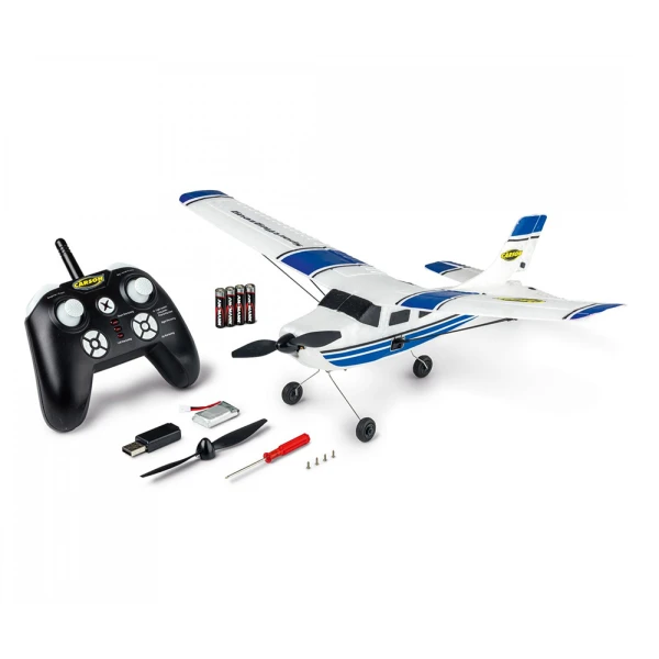 CARSON ΤΗΛΕΚΑΤΕΥΘΥΝΟΜΕΝΟ SPORTS AIRPLANE 2.4G 100% RTR ΜΠΛΕ