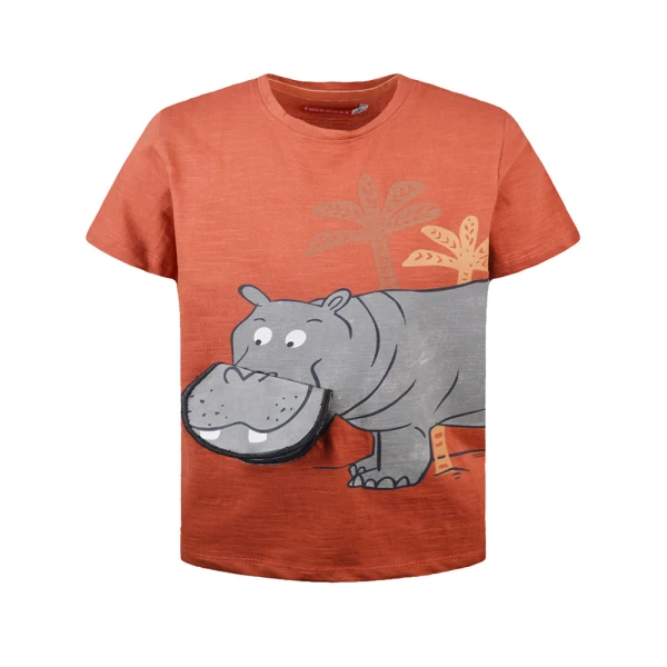 ENERGIERS BEBE BOY BLOUSE PAPRIKA