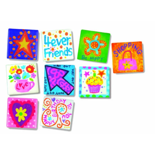 4M CONSTRUCTION DECORATIVE MAGNETS