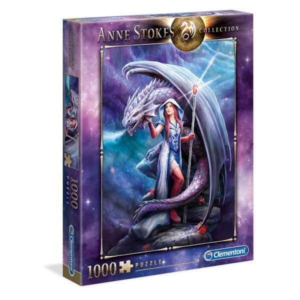 CLEMENTONI PUZZLE ANNE STOKES DRAGON MAGE 1000 PCS