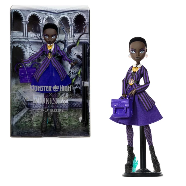 MONSTER HIGH WEDNESDAY ΣΥΛΛΕΚΤΙΚΗ ΚΟΥΚΛΑ BIANCA BARCLAY