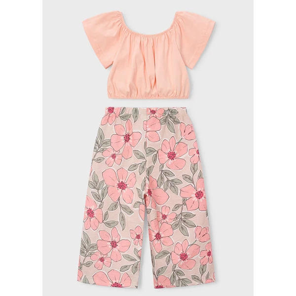 MAYORAL SET PANTS LONG PRINTED MANDARIN 