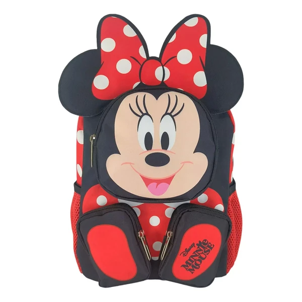 MUST TEAM ΤΣΑΝΤΑ ΠΛΑΤΗΣ ΝΗΠΙΟΥ 27Χ10Χ31 εκ. 2 ΘΗΚΕΣ MINNIE RED BOW