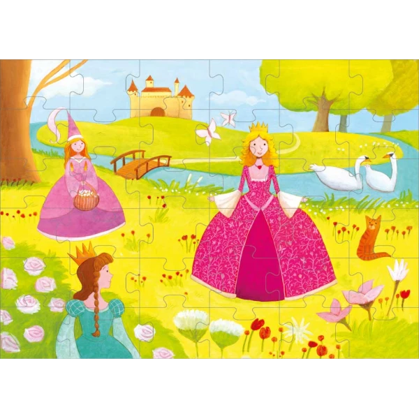 50-50 GAMES PUZZLE ΠΡΙΓΚΙΠΙΣΣΑ 36 ΤΕΜ.