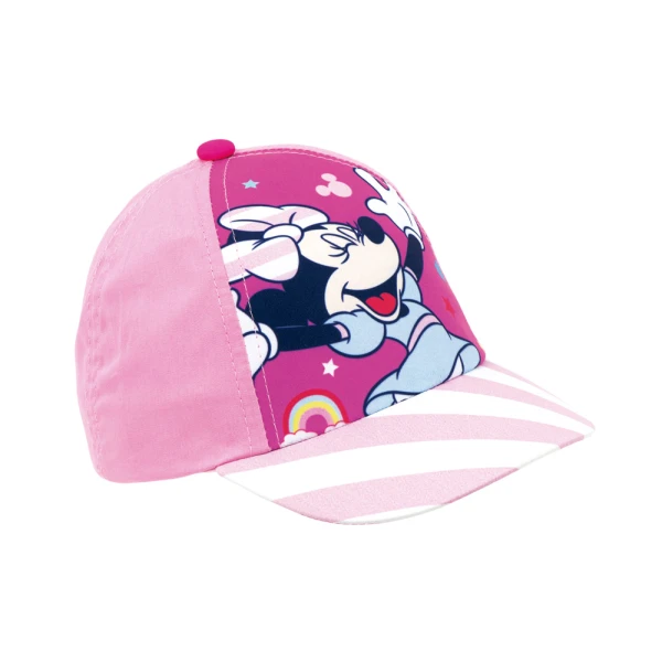 COTTON/PLY HAT MINNIE LUCKY 44/46 - PINK