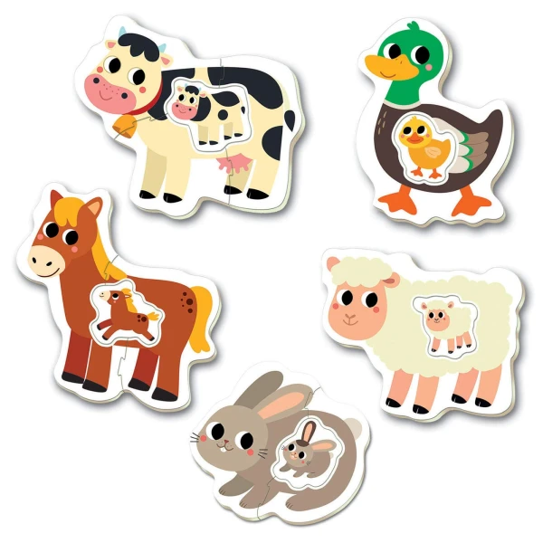 EDUCA BABY PUZZLE 10 pcs THE FARM