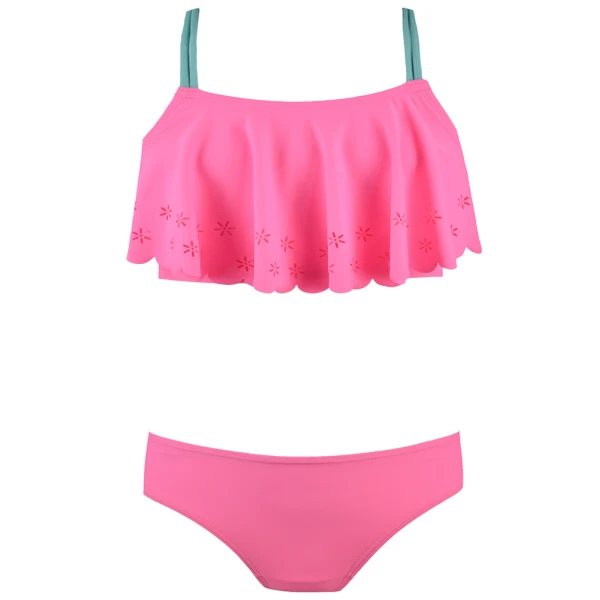 ENERGIERS GIRL SWIMSUIT SET 2 pcs NEON FUCHSIA