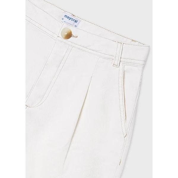 MAYORAL PANTS LONG GABARDINE ECRU 