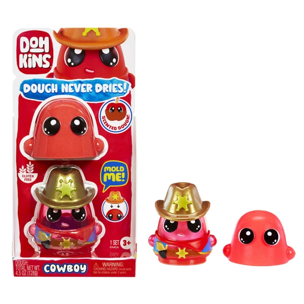 DOHKINS SCENTED DOUGH - COWBOY FOR TRAY