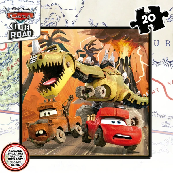 EDUCA PROGRESSIVE CASE ΠΑΖΛ 12-16-20-25 τεμ. CARS