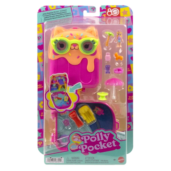 POLLY MINI - Ο ΚΟΣΜΟΣ ΤΗΣ POLLY ΣΕΤΑΚΙ - KITTY POPSICLE RESORT COMPACT