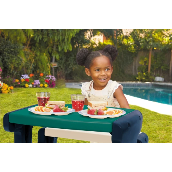 LITTLE TIKES JUNIOR PIC-NIC TABLE JUNGLE