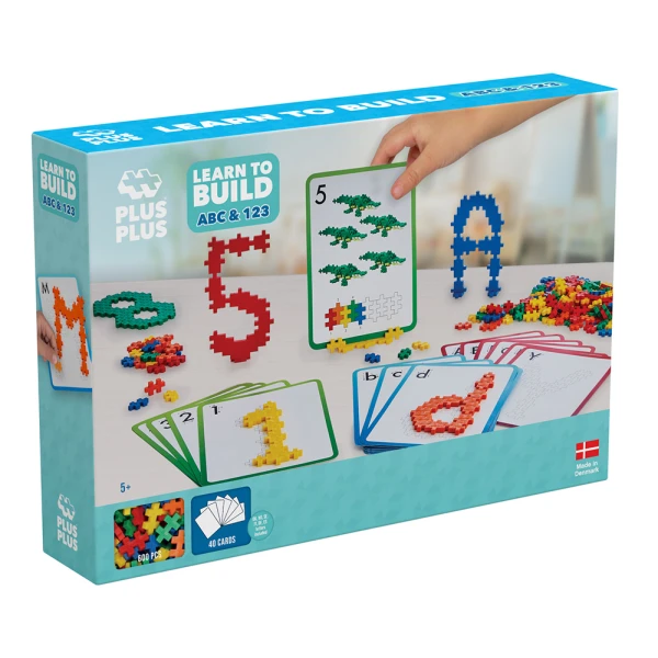PLUS-PLUS BLOCKS LTB ABC & 123 600 pcs 
