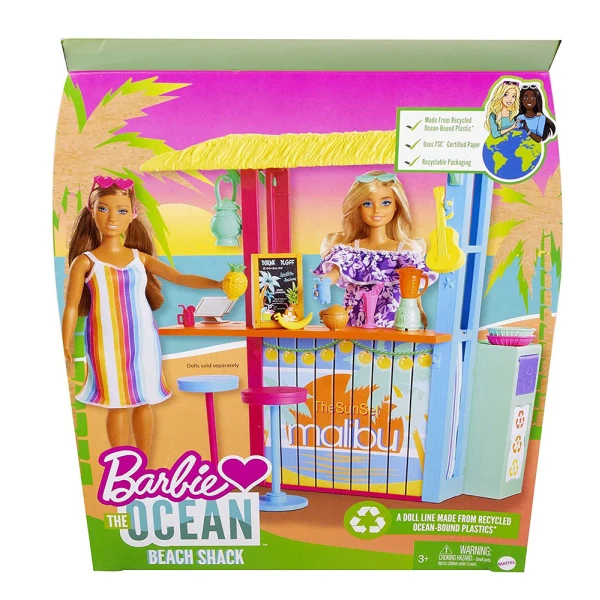 ΚΟΥΚΛΑ BARBIE LOVES THE PLANET - BEACH BAR