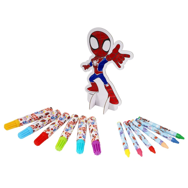 DRAWING SET IN BACKPACK MARVEL SPIDEY AND HIS AMAZING FRIENDS FOR AGES 3+