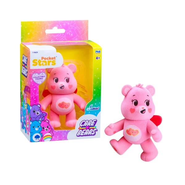 CARE BEARS COLLECTIBLE ACTION FIGURES 10cm - 6 DESINGS