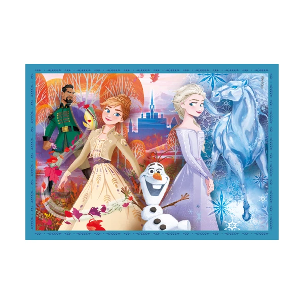 CLEMENTONI KIDS PUZZLE SUPER COLOR 4 IN 1 DISNEY FROZEN II 12-16-20-24 pcs